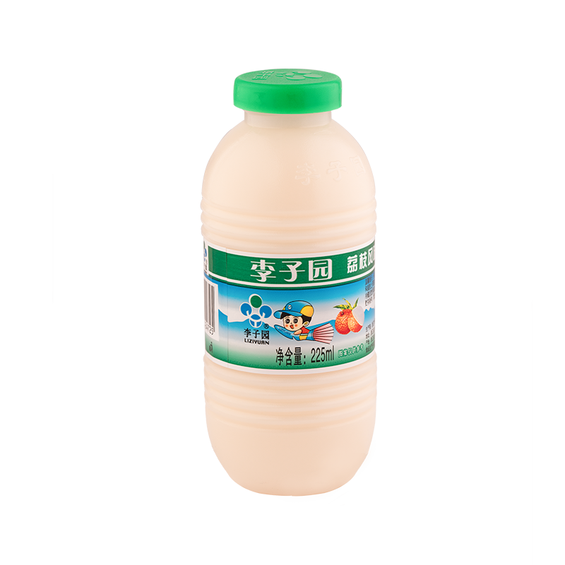 荔枝風(fēng)味乳飲料，單瓶?jī)艉?25ml