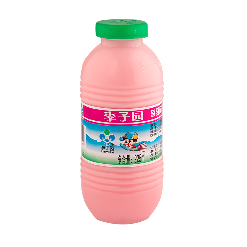 草莓風(fēng)味乳飲料，單瓶凈含量225ml